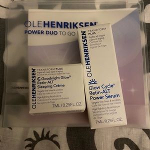 New Set Goodnight Glow & Glow Cycle Retin-Alt .25s